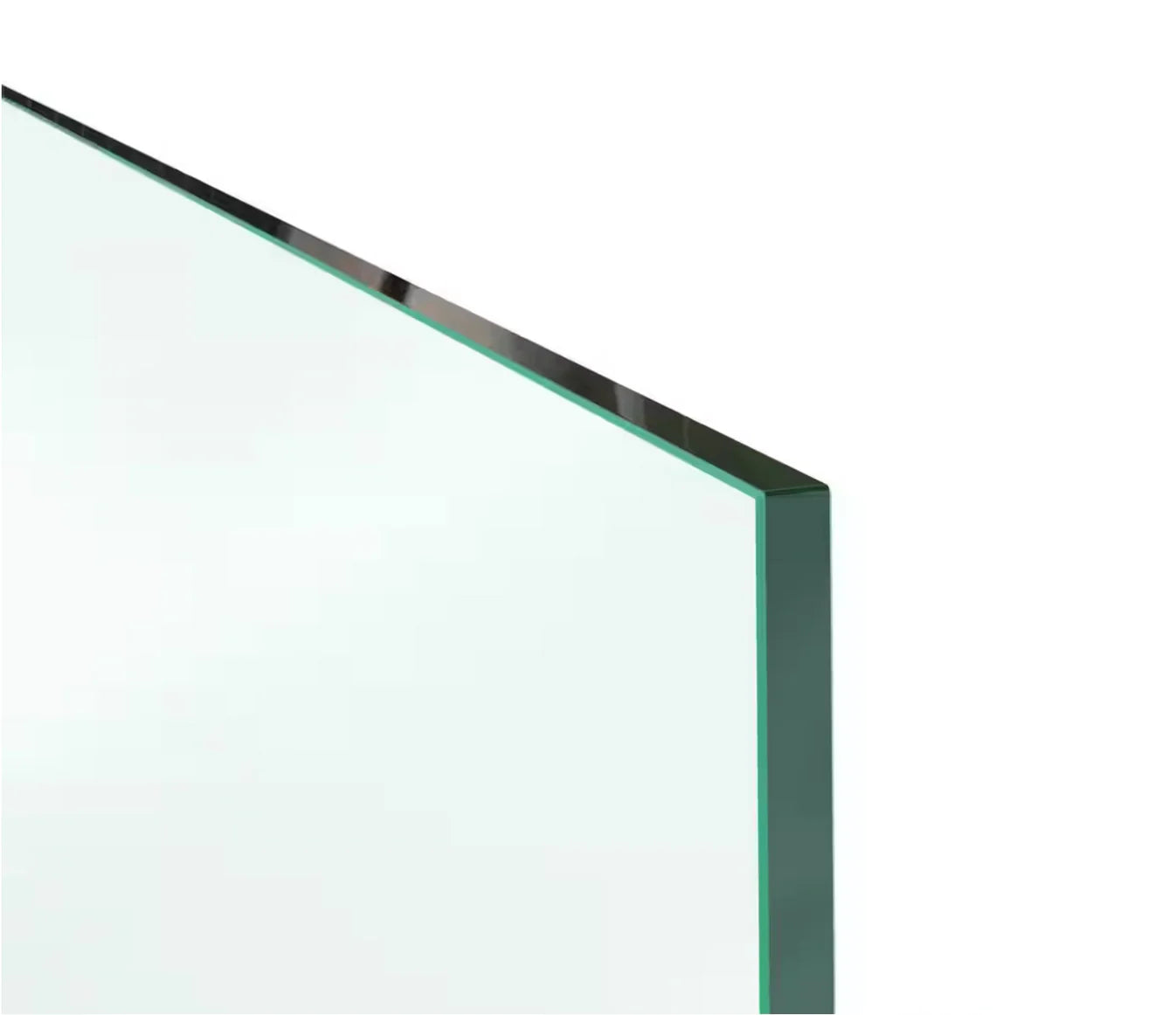 Panneau de verre trempé 12mm - 46"H (48" total)